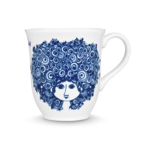 ビヨン ヴィンブラッド マグ ブルー おしゃれ かわいい Mug Blue 青 ホワイト 白 マグカップ コップ コーヒー