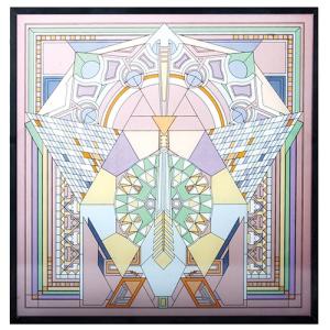 フランクロイドライト アートグラス ピーコックラグ おしゃれ かわいい 帝国ホテル ライト ガラス工芸 フランク ステンドグラス ロイド 限定special Price Frank