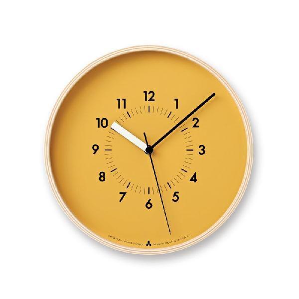 レムノス Lemnos AWA CLOCK SOSO オレンジ 掛け時計 AWA13-06OR おし...