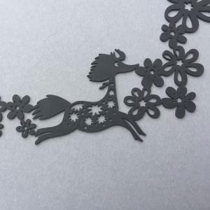 ムーミン コルウ ネックレス プリマドンナの馬 ブラック おしゃれ チープ かわいい Moomin フィンランド Coruu アクセサリー ムーミン谷 北欧