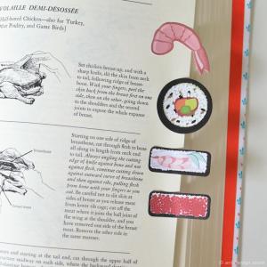 メール便対応可 寿司付箋 Maki Nigiri 付箋 すし 巻き寿司 かわいい にぎり寿司 スシ しおり 購入 おしゃれ