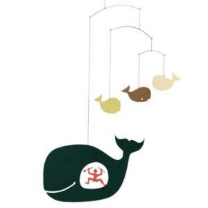 メール便対応可 定番キャンバス フレンステッド モビール Jonas And The 北欧 かわいい Whale Flenst フレンステッドモビール おしゃれ