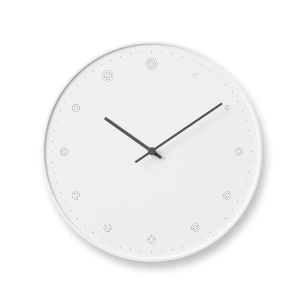 レムノス Lemnos molecule ホワイト NL17-02 WH 掛け時計 NL17-02W...
