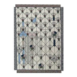 フランクロイドライト ブランケット エイプリルシャワーズ 膝掛け おしゃれ かわいい Showers April Lloyd Frank Wright 早割クーポン