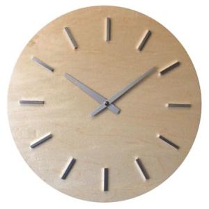 フォーカススリー 掛け時計 メープルの時計 V-0011 ステップ ナチュラルおしゃれ 壁掛け時計 壁掛｜antdesignstore