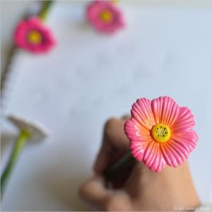 コスモスボールペン 秋桜 こすもす ボールペン サクラ おしゃれ 記念 かわいい 人気上昇中 ペン 花