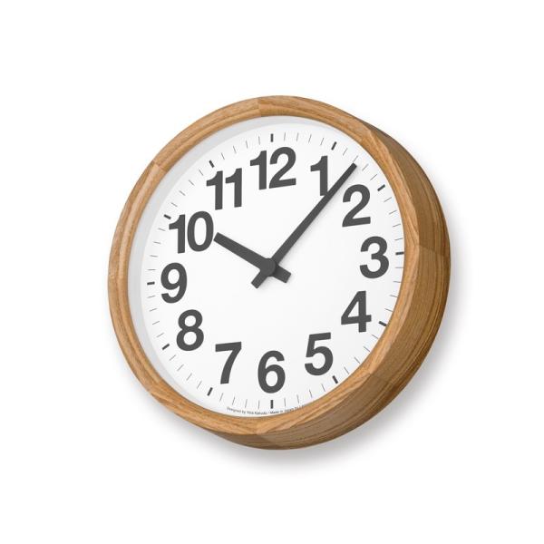 レムノス Lemnos Clock A ナチュラル 掛け時計 YK21-15 NT  おしゃれ かわ...