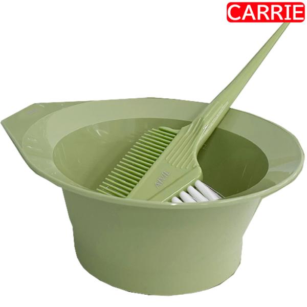 アイビル カラーカップ ヘアダイブラシ バトン セット 【　ミント(グリーン)　】　｜　ヘアカラー用...