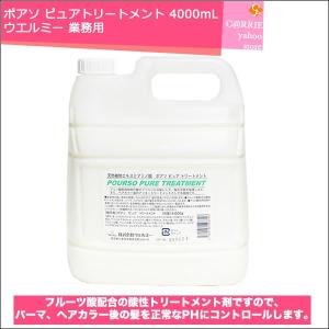 ポアソ ピュアシャンプー 4000mL ｜業務用 大容量 経済的 : CARRIE