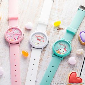 ハローキティ 腕時計 スイーツシリーズ  KAORU×Hello Kitty キャラクターウォッチ スイーツコレクション 日本製｜antel-store