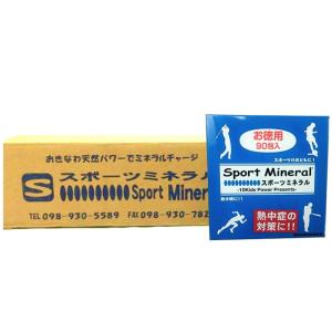 スポーツミネラル 徳用90包入り×10箱セット 業務用１ケース ミネラル補給 スポーツ 部活 差し入れ｜antel-store