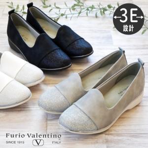 Furio Valentino フリオバレンチノ オペラシューズ レディース 靴 スリッポン 軽量 キラキラ 滑りにくい 低反発 3e 痛くない おしゃれ｜antelope