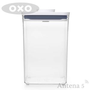 OXO ポップコンテナ2 ビッグスクエア ミデ...の詳細画像2
