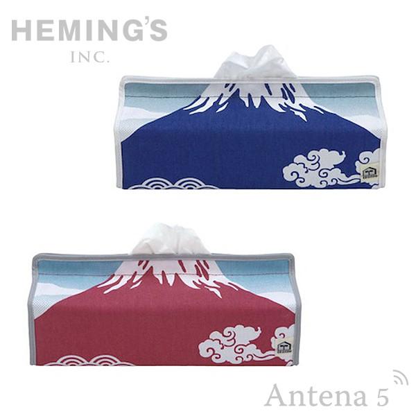 HEMING&apos;S tente FUJIYAMA 富士山 縁起物 ティッシュケース ティッシュボックス...