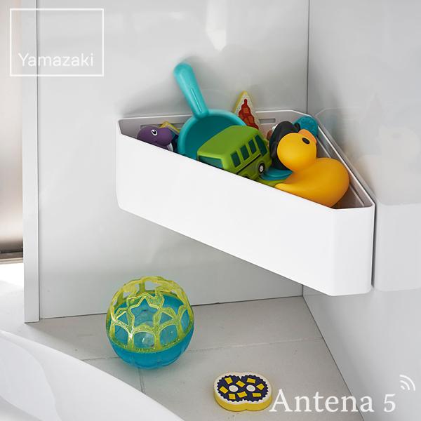 Yamazaki tower マグネットバスルームコーナーおもちゃラック タワー 山崎実業 インテリ...