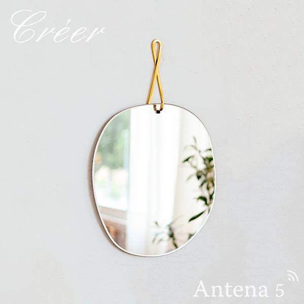 Creer インブルーム ブラスウォールミラー Sサイズ 真鍮 IN BLOOM クレエ 壁掛けミラ...