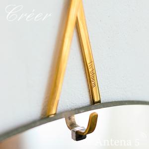 Creer インブルーム ブラスウォールミラー...の詳細画像5