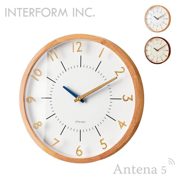 INTERFORM 掛け時計 Oland オラント クロック インターフォルム 壁掛時計 ウォールク...