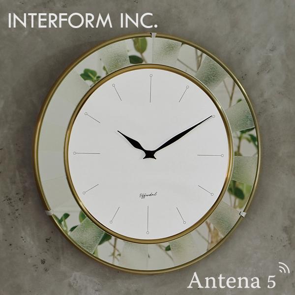 INTERFORM 掛け時計 Petala ペタラ クロック インターフォルム 壁掛時計 ウォールク...