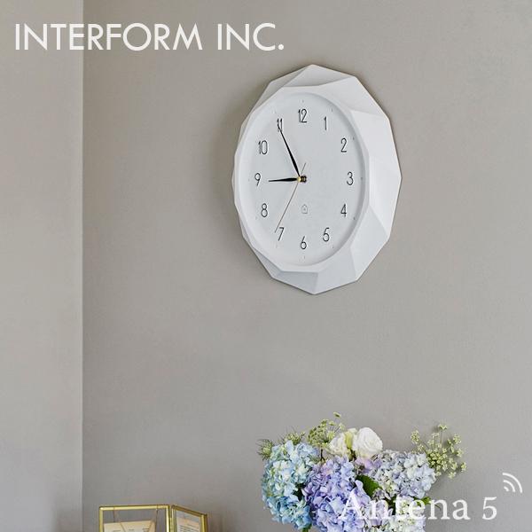 INTERFORM 掛け時計 Rocco ロッコ クロック インターフォルム 壁掛時計 ウォールクロ...