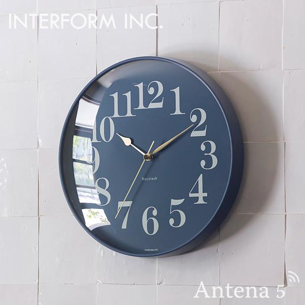 INTERFORM 掛け時計 Quint クイント クロック インターフォルム 壁掛時計 ウォールク...