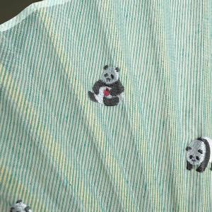 パル扇子 動物柄 刺繍 デザイン雑貨 袋付き ...の詳細画像5