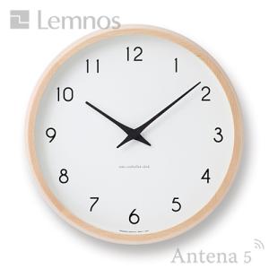 Lemnos（レムノス） MIKI ミキ ケヤキの時計 NY12-06 NT 掛時計