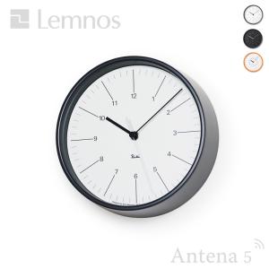 Lemnos RIKI STEEL CLOCK  WR17-10 リキ スチールクロック タカタレムノス リキクロック 壁掛け時計 壁時計 ウォールクロック インテリア｜antena5