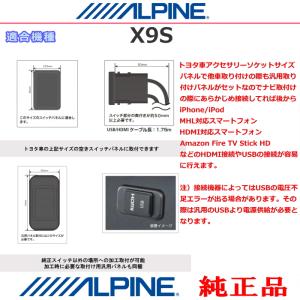 ALPINE アルパイン X9S 純正部品 i...の詳細画像1