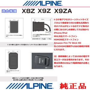 ALPINE 純正 X9Z iPhone/iP...の詳細画像2