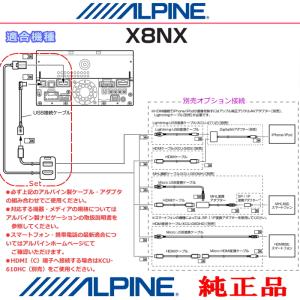 ALPINE アルパイン X8NX 純正品 i...の詳細画像2