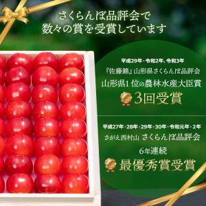さくらんぼ 佐藤錦 農園直送 果物 山形県品評...の詳細画像3