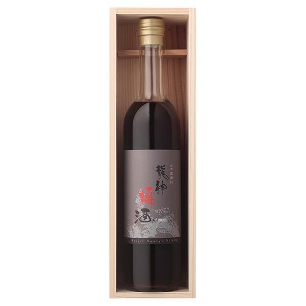 和歌山・龍神梅酒 / 黒糖 龍神村産杉箱入り〔送料込／本体3300円＋送料660円〕 ※お届け目安約...