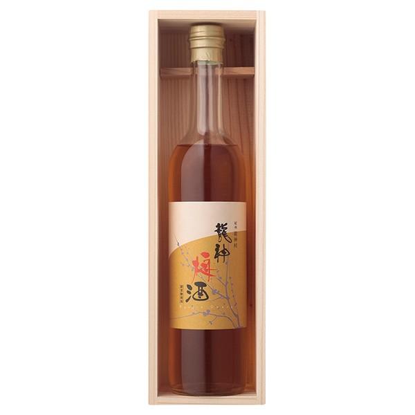 和歌山・龍神梅酒 / 甜菜糖 龍神村産杉箱入り〔送料込／本体3300円＋送料660円〕 ※お届け目安...