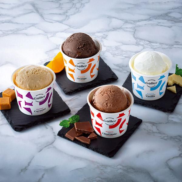 お歳暮 御歳暮 内祝いに ガレー / プレミアムアイスクリーム12個セット（短冊のしのみ対応）