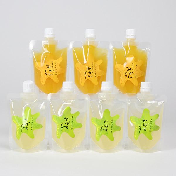 お歳暮 御歳暮 内祝いに オレンジ農園 / 飲むゼリー詰合せ 7本セット（短冊のしのみ対応）