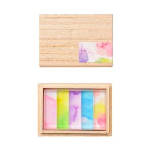 toumei / あわいろ hashioki 木箱入り5個セット