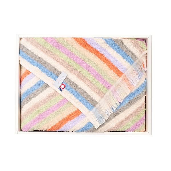 antina / 今治タオル　コットンボーダーバスタオル