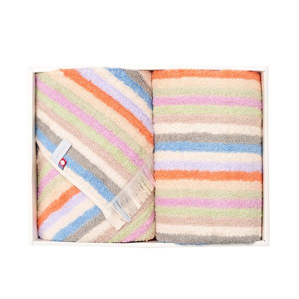 antina / 今治タオル　コットンボーダータオルセット（バス2）