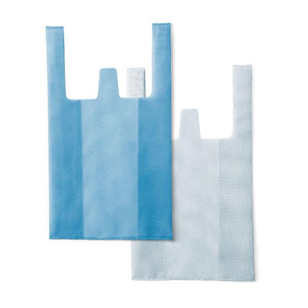 CONVENI BAG ブルー×ホワイト