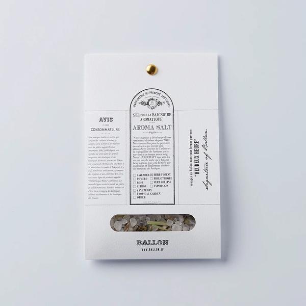 BALLON (バロン) アロマバスソルト トライアル ハーブフォレスト