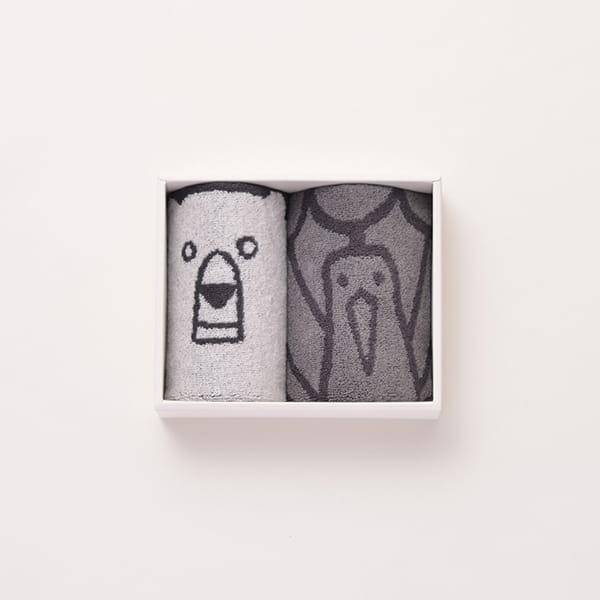 OTTAIPNU / ハンカチタオルセット(シロクマ・ピーコック)