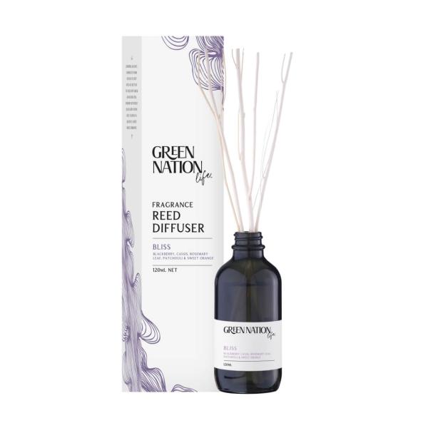 GREEN NATION Life / ディフューザー120ml　ブリス（ブラックベリー パチョリ）