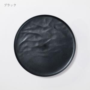 食器 皿 ARAS 大皿 27.5cm ウエーブ ブラック エイラス 割れにくい プレート 日本製 国産 漂白剤 食洗器使用可能
