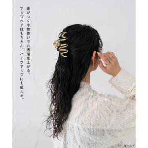 バンスクリップ ヘアクリップ シンプル 大きめ...の詳細画像4