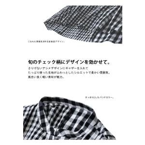 シャツワンピース ワンピース レディース ロン...の詳細画像4