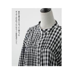 シャツワンピース ワンピース レディース ロン...の詳細画像5