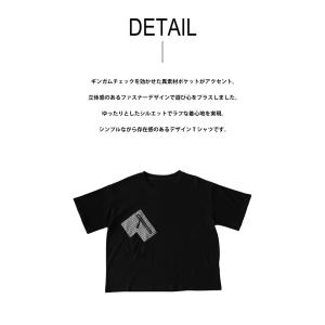 Tシャツ レディース 半袖 カットソー ポケッ...の詳細画像4