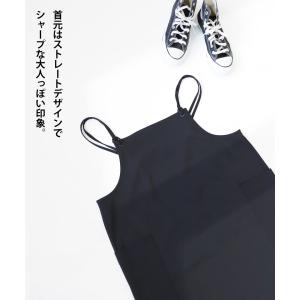 サロペットスカート ワンピース レディース ロ...の詳細画像3
