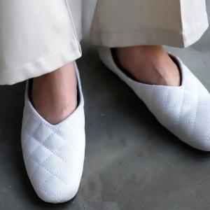 キルティングシューズ パンプス 痛くない 歩きやすい 靴・メール便不可